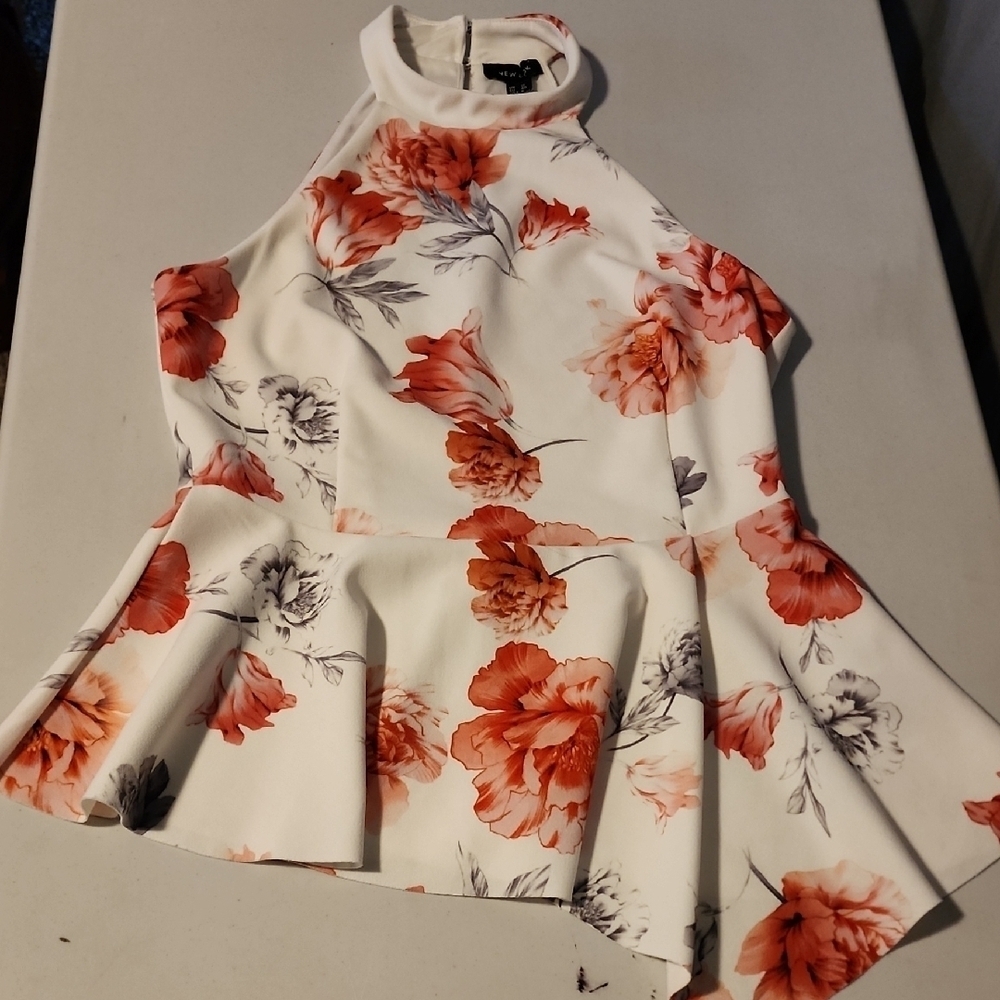 New Look Floral Halter Top